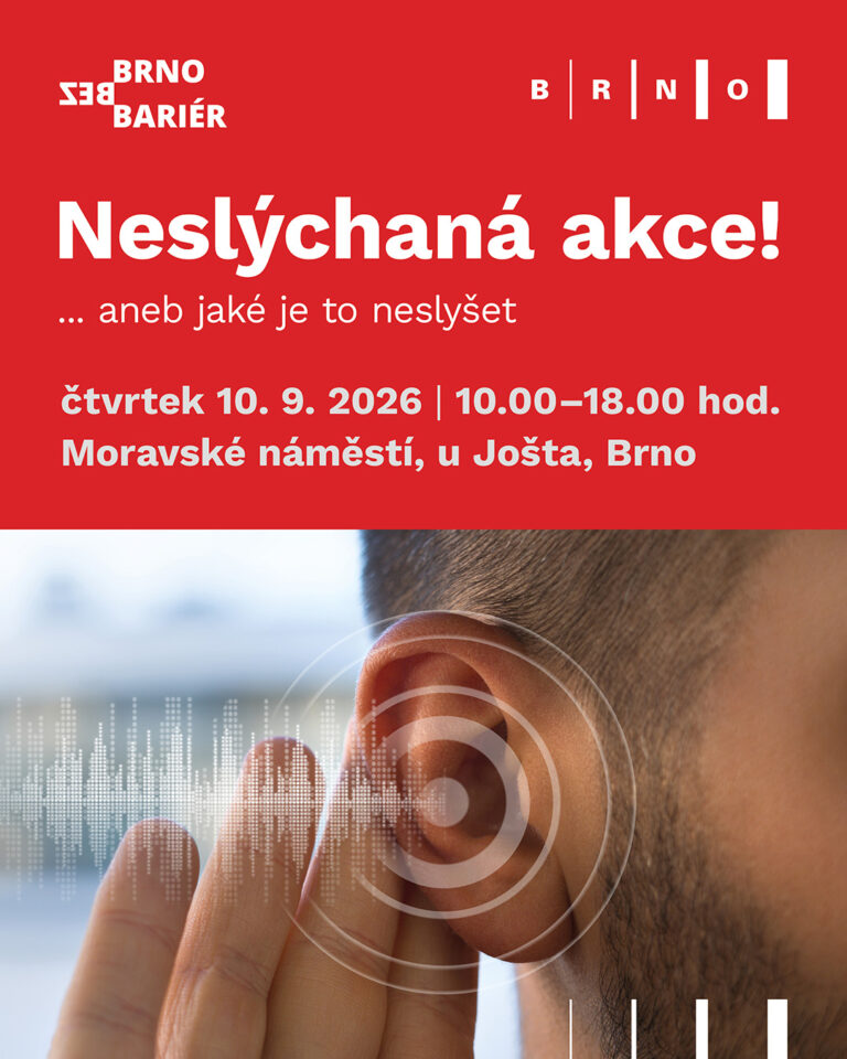 Plakát Neslýchané akce: čtvrtek 10. 9. 2026 od 10.00 do 18.00 hod., Moravské náměstí u Jošta, Brno